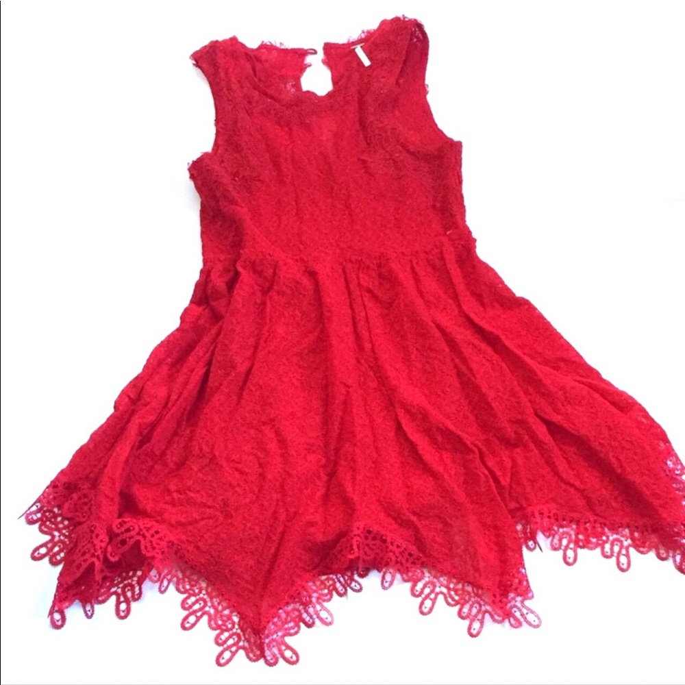 Free People Red Dress